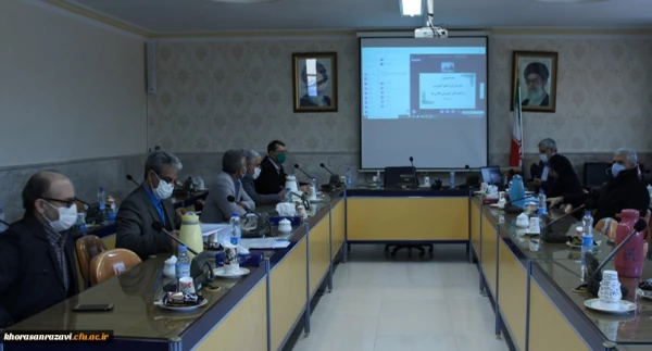 برگزاری جلسه هم اندیشی مدیران گروه های آموزشی و نمایندگان آموزشی کلاس های دانشگاه فرهنگیان خراسان رضوی