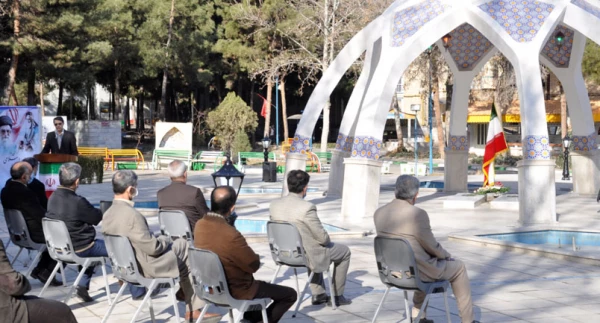 برگزاری آیین گرامیداشت دهه مبارک فجر در پردیس شهید بهشتی