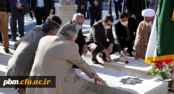 برگزاری آیین گرامیداشت دهه مبارک فجر در پردیس شهید بهشتی