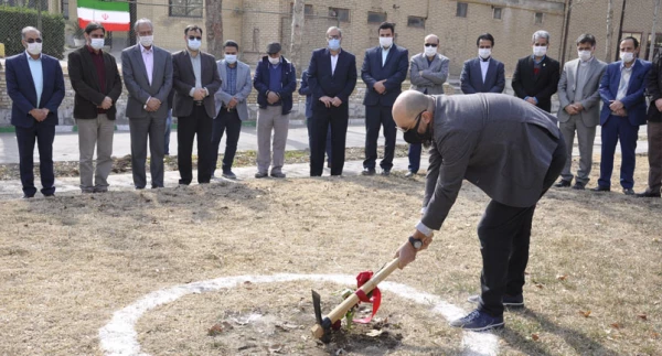 برگزاری آیین آغاز احداث ساختمان موزه و پژوهش سرای پردیس شهید بهشتی مشهد