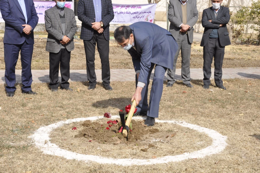 برگزاری آیین آغاز احداث ساختمان موزه و پژوهش سرای پردیس شهید بهشتی مشهد