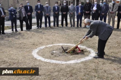 برگزاری آیین آغاز احداث ساختمان موزه و پژوهش سرای پردیس شهید بهشتی مشهد