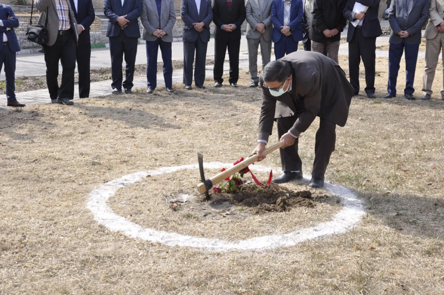 برگزاری آیین آغاز احداث ساختمان موزه و پژوهش سرای پردیس شهید بهشتی مشهد