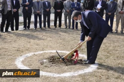 برگزاری آیین آغاز احداث ساختمان موزه و پژوهش سرای پردیس شهید بهشتی مشهد
