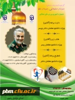 مسابقات ورزشی مجازی، گرامی داشت یاد و خاطره سردار سلیمانی