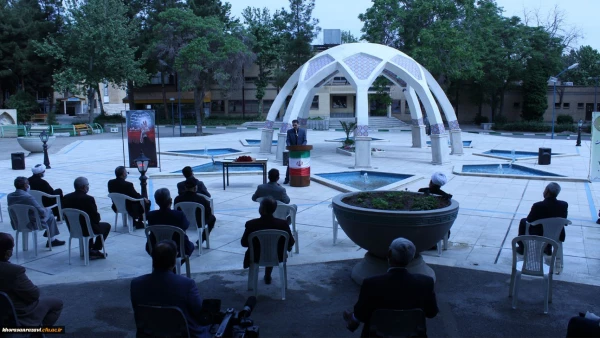 مراسم ادای احترام به شهدای گمنام پردیس شهید بهشتی دانشگاه فرهنگیان خراسان رضوی