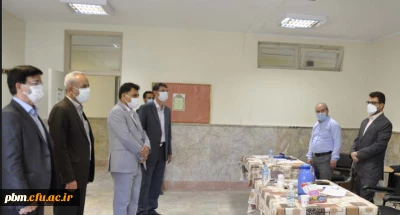 بازدید معاون فرهنگی دانشگاه فرهنگیان از روند مصاحبه معرفی شدگان چندبرابر ظرفیت دانشگاه