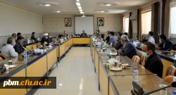 جلسه شورای اداری پردیس شهید بهشتی خراسان رضوی