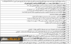 قابل توجه پذیرفته شدگان آزمون سراسری سال 1400 2