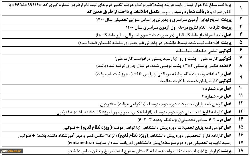 پرونده تحصیلی