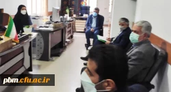 بازدید معاون آموزشی و تحصیلات تکمیلی دانشگاه فرهنگیان از بخش آموزش پردیس شهید بهشتی