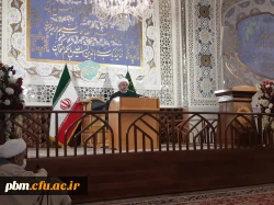 
مراسم زیارت دسته جمعی صبح روز ۹ دی ماه ۱۴۰۰ (روز بصیرت) 
با حضور همکاران نهاد همراه  خانواده های محترم؛
جلسه با سخنرانی حجت الاسلام میرزایی و همچنین صرف صبحانه متبرک حضرت در مهمانسرای حرم مطهر
برگزار گردید. 2