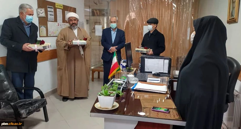 مراسم تقدیر از بانوان شاغل در پردیس شهید بهشتی