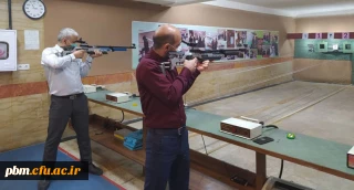 برگزاری مسابقه تیراندازی با تفنگ بادی