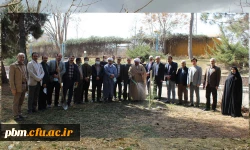 برگزاری آئین پویش درختکاری در پردیس شهید بهشتی مشهد