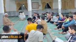 برگزاری آئین اعتکاف ماه مبارک رمضان در پردیس شهید بهشتی