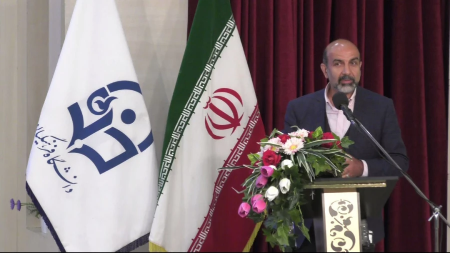 مراسم دانشجویی دهه سرآمدی آموزش پردیس شهید بهشتی دانشگاه فرهنگیان خراسان رضوی