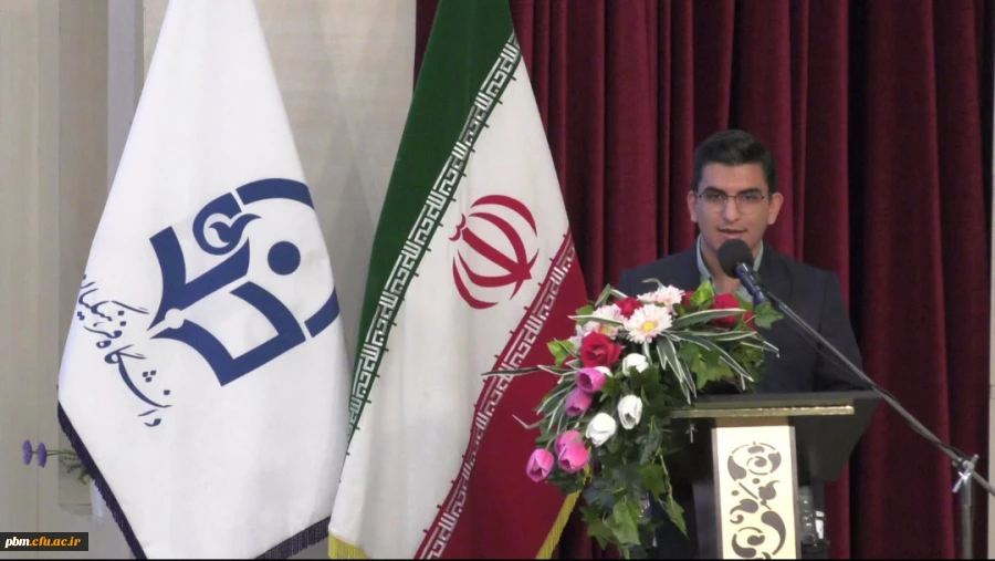 مراسم دانشجویی دهه سرآمدی آموزش پردیس شهید بهشتی دانشگاه فرهنگیان خراسان رضوی