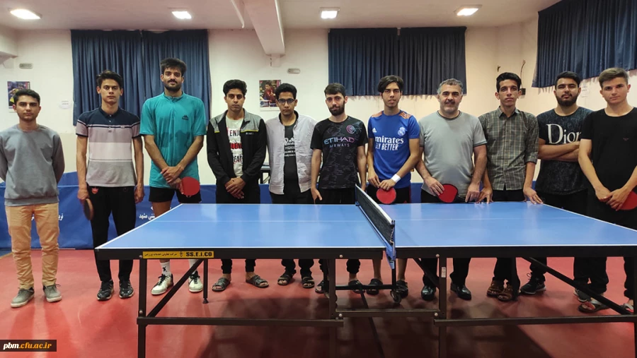 برگزاری مسابقات تنیس روی میز دانشجویان پردیس شهید بهشتی