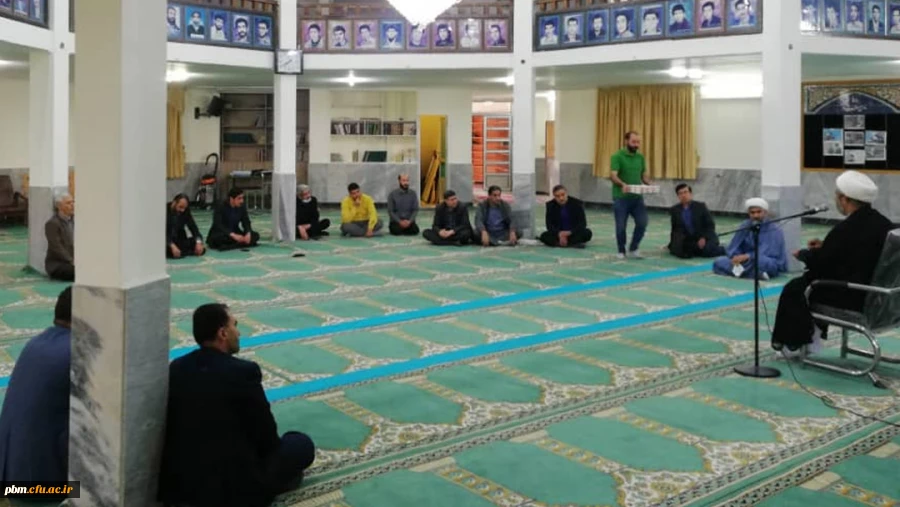 برگزاری زیارت عاشورا و نشست معرفتی در پردیس شهید بهشتی