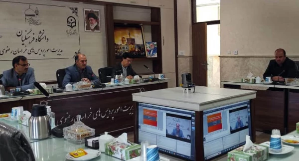 جلسه معارفه اعضاء جدید شورای صنفی رفاهی دانشجویی پردیس شهید بهشتی