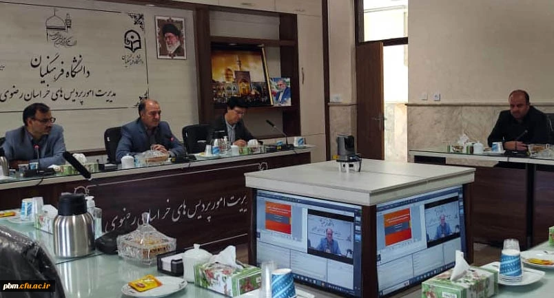 جلسه معارفه اعضاء جدید شورای صنفی رفاهی دانشجویی پردیس شهید بهشتی