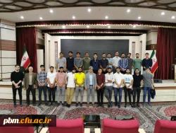 کارگاه ماساژ باتدریس آقای دکتر بربار .پردیس شهید بهشتی .۶خرداد ۱۴۰۱