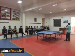 کارگاه تنیس روی میز باتدریس جناب آقای زینل .پردیس شهید بهشتی ۲۹اردیبهشت ۱۴۰۱