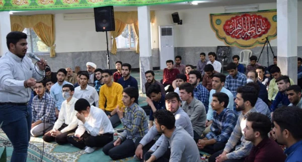 مراسم جشن دهه ولایت در پردیس شهید بهشتی