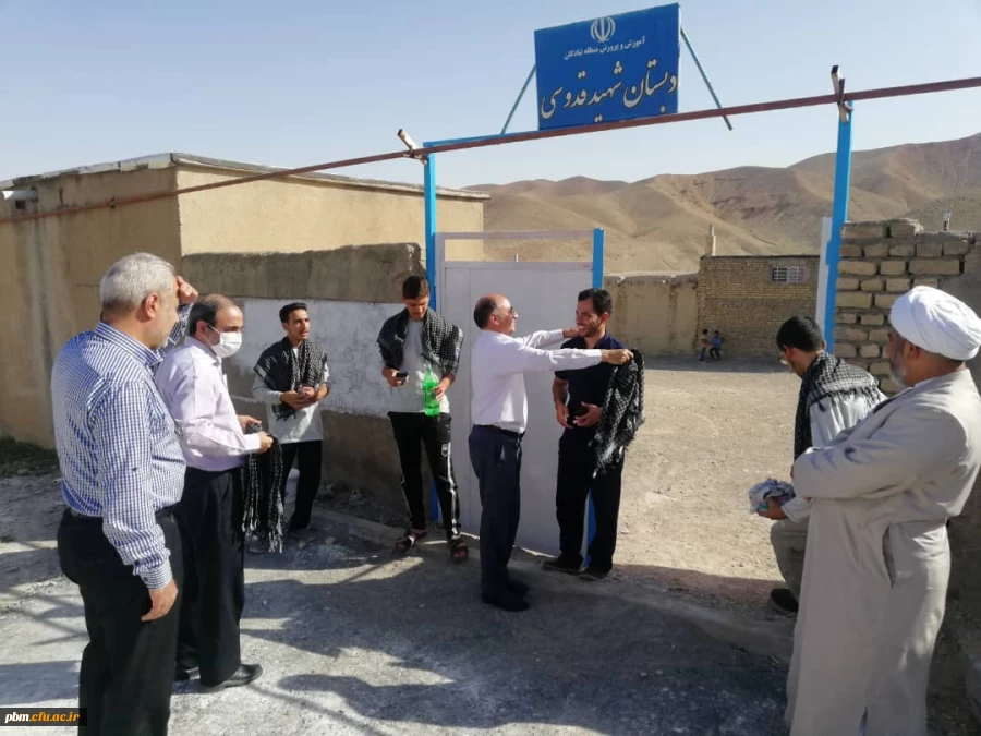 بازدید سرپرست دانشگاه فرهنگیان خراسان رضوی و هیأت همراه از اردوی جهادی دانشجومعلمان بسیجی
