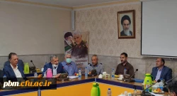 آئین تکریم و معارفه معاون توسعه منابع و امور دانشجویی پردیس شهید بهشتی مشهد