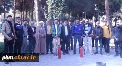 کارگاه آموزشی پیشگیری از آتش سوزی و شیوه های اطفاء حریق 