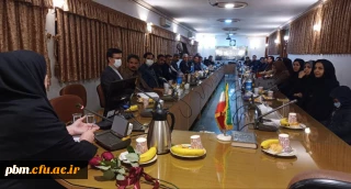 برگزاری جلسه شورای استادان گروه آموزشی تربیت بدنی