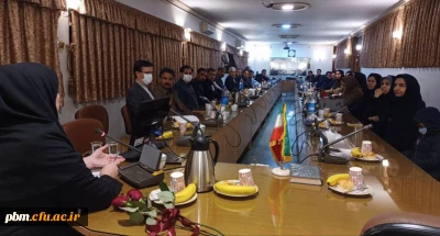 برگزاری جلسه شورای استادان گروه آموزشی تربیت بدنی