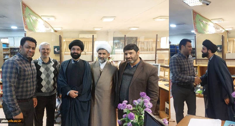 تقدیر از مسئول کتابخانه پردیس شهید بهشتی مشهد