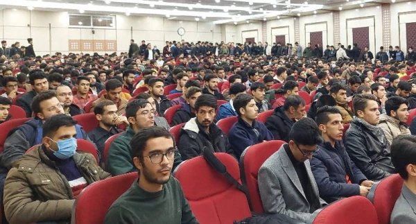 مراسم روز دانشجو در پردیس شهید بهشتی مشهد