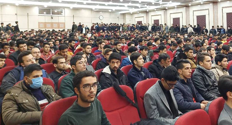 مراسم روز دانشجو در پردیس شهید بهشتی مشهد