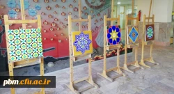 نمایشگاه آثار نقاشی دانشجویان رشته هنر