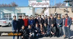 بازدید دانشجویان پردیس شهید بهشتی از بیمارستان دکتر حجازی