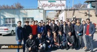 بازدید دانشجویان پردیس شهید بهشتی از بیمارستان دکتر حجازی