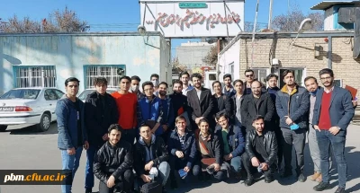 بازدید دانشجویان پردیس شهید بهشتی از بیمارستان دکتر حجازی