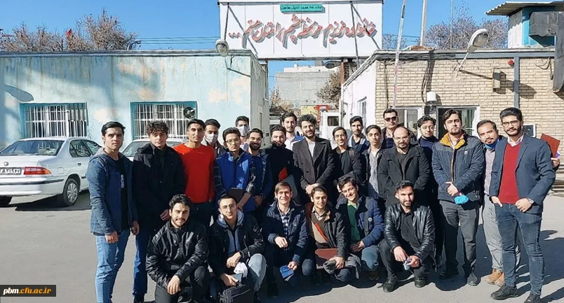 بازدید دانشجویان پردیس شهید بهشتی از بیمارستان دکتر حجازی