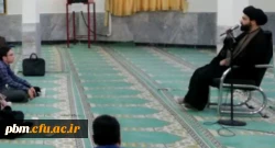 مراسم رحلت حضرت زینب کبری (س) با حضور کارکنان اداری