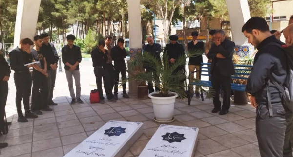  مراسم بدرقه دانشجومعلمان اعزامی به اردوی جهادی بسیج