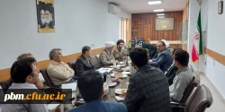جلسه شورای فرهنگی پردیس شهید بهشتی