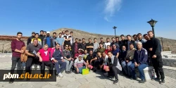 برنامه گلگشت و کوهپیمایی با حضور استادان، دانشجویان و کارکنان