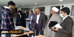 بازدید سرپرست دانشگاه فرهنگیان خراسان رضوی از فرایند ثبت نام دانشجومعلمان نوورود