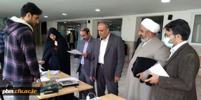 بازدید سرپرست دانشگاه فرهنگیان خراسان رضوی از فرایند ثبت نام دانشجومعلمان نوورود