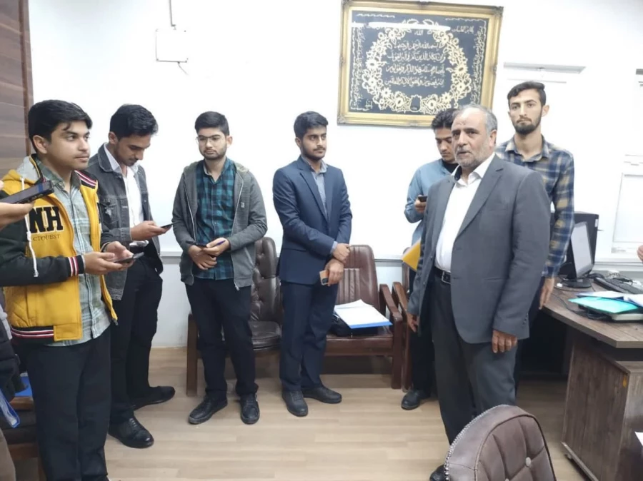 بازدید سرپرست دانشگاه فرهنگیان خراسان رضوی از فرایند ثبت نام دانشجومعلمان نوورود