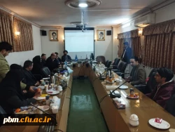 برگزاری جلسه دفاع دانشجویان مقطع کارشناسی ارشد